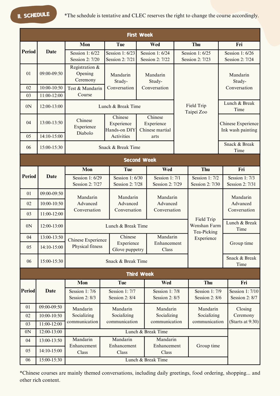 Mandarin Summer Camp - Registration is openImage