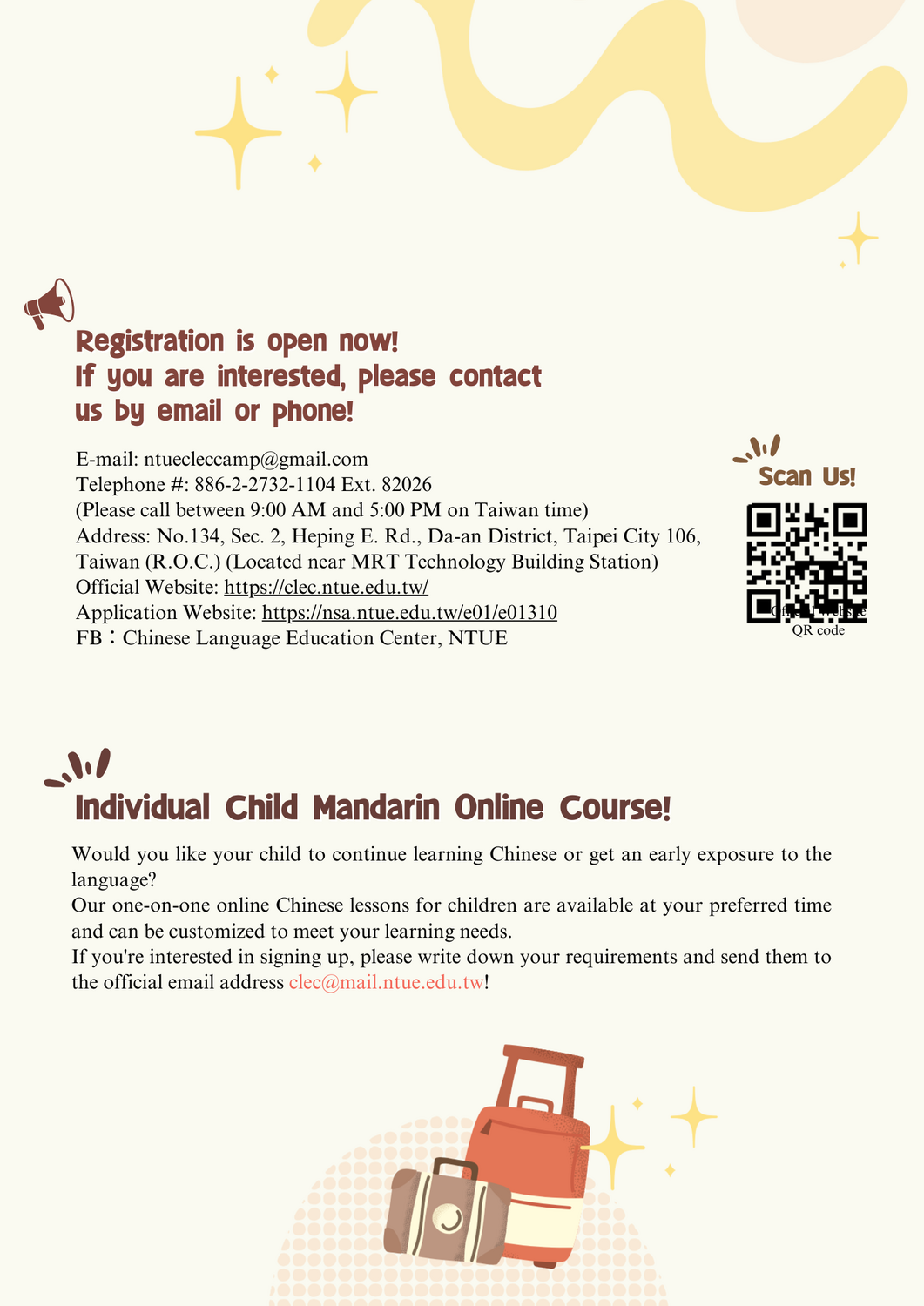 Mandarin Summer Camp - Registration is openImage